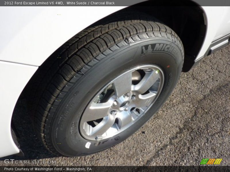 White Suede / Charcoal Black 2012 Ford Escape Limited V6 4WD