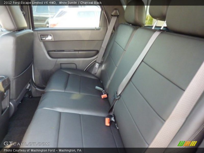  2012 Escape Limited V6 4WD Charcoal Black Interior