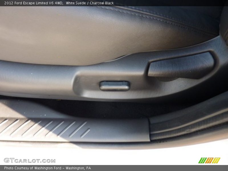 White Suede / Charcoal Black 2012 Ford Escape Limited V6 4WD