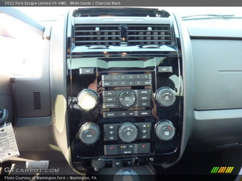 Controls of 2012 Escape Limited V6 4WD