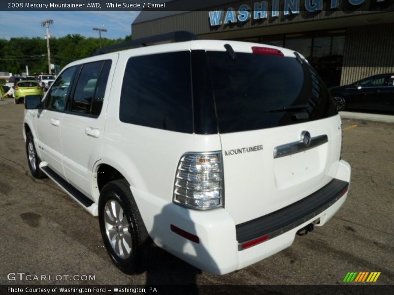 White Suede / Camel 2008 Mercury Mountaineer AWD
