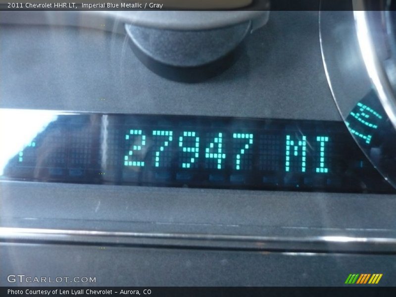 Imperial Blue Metallic / Gray 2011 Chevrolet HHR LT