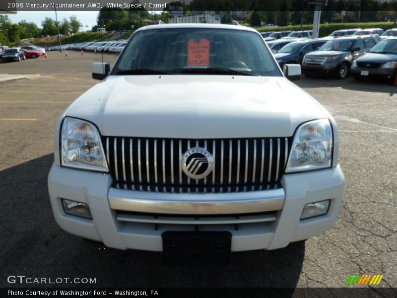 White Suede / Camel 2008 Mercury Mountaineer AWD