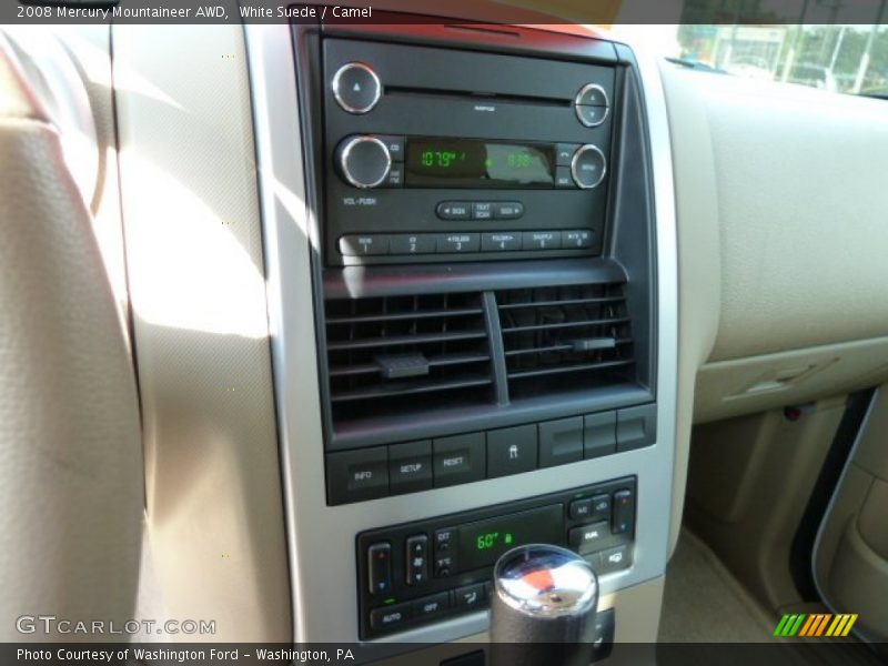 White Suede / Camel 2008 Mercury Mountaineer AWD