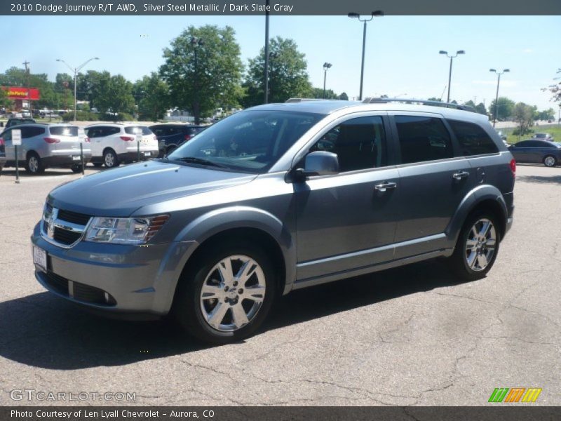 Silver Steel Metallic / Dark Slate Gray 2010 Dodge Journey R/T AWD