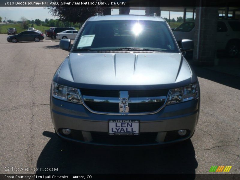 Silver Steel Metallic / Dark Slate Gray 2010 Dodge Journey R/T AWD