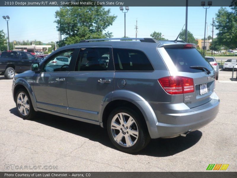 Silver Steel Metallic / Dark Slate Gray 2010 Dodge Journey R/T AWD