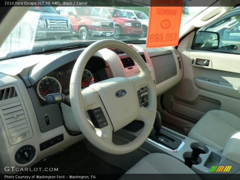 Black / Camel 2010 Ford Escape XLT V6 4WD