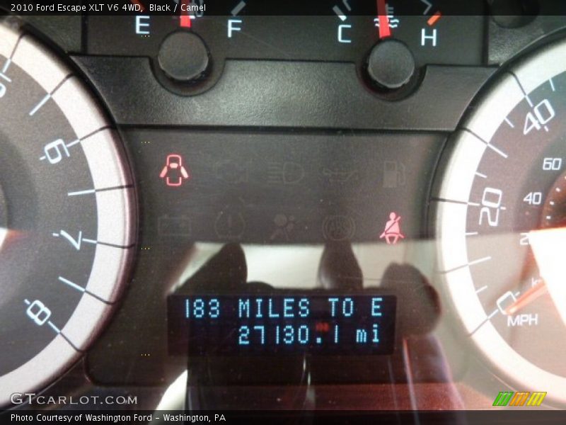 Black / Camel 2010 Ford Escape XLT V6 4WD