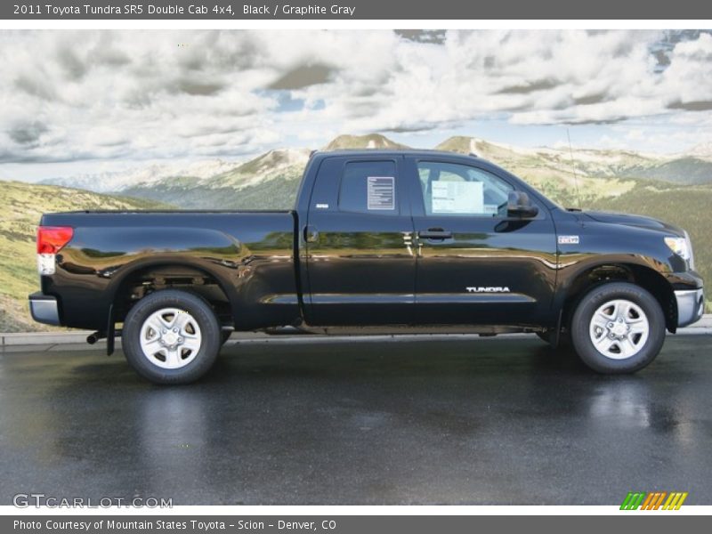 Black / Graphite Gray 2011 Toyota Tundra SR5 Double Cab 4x4