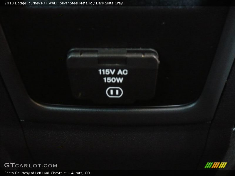 Silver Steel Metallic / Dark Slate Gray 2010 Dodge Journey R/T AWD