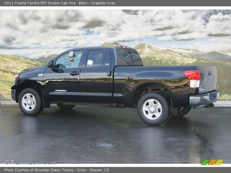 Black / Graphite Gray 2011 Toyota Tundra SR5 Double Cab 4x4