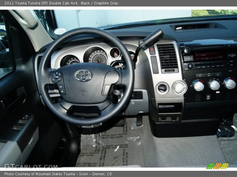 Black / Graphite Gray 2011 Toyota Tundra SR5 Double Cab 4x4
