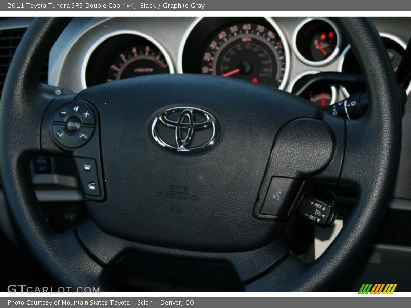 Black / Graphite Gray 2011 Toyota Tundra SR5 Double Cab 4x4