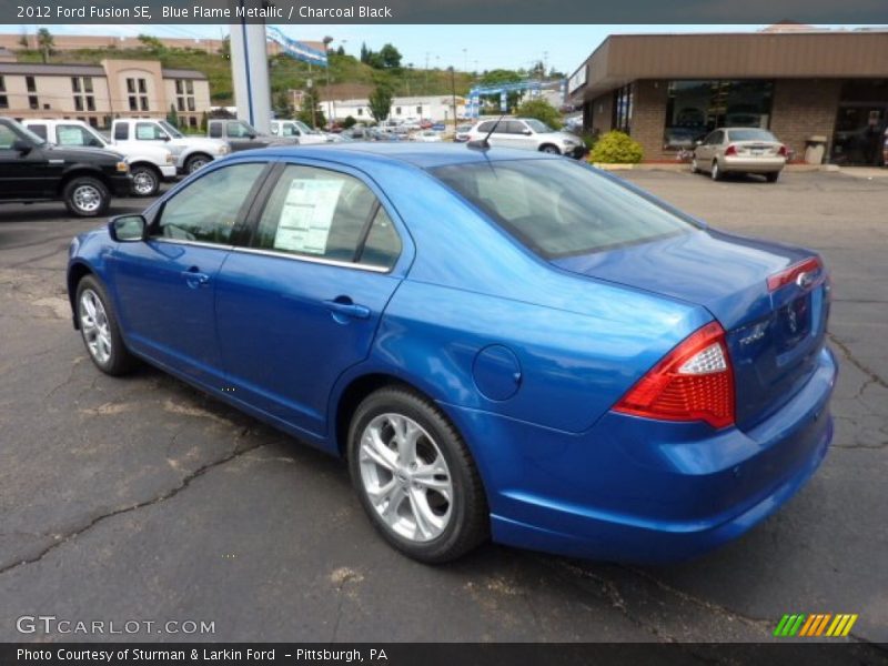  2012 Fusion SE Blue Flame Metallic