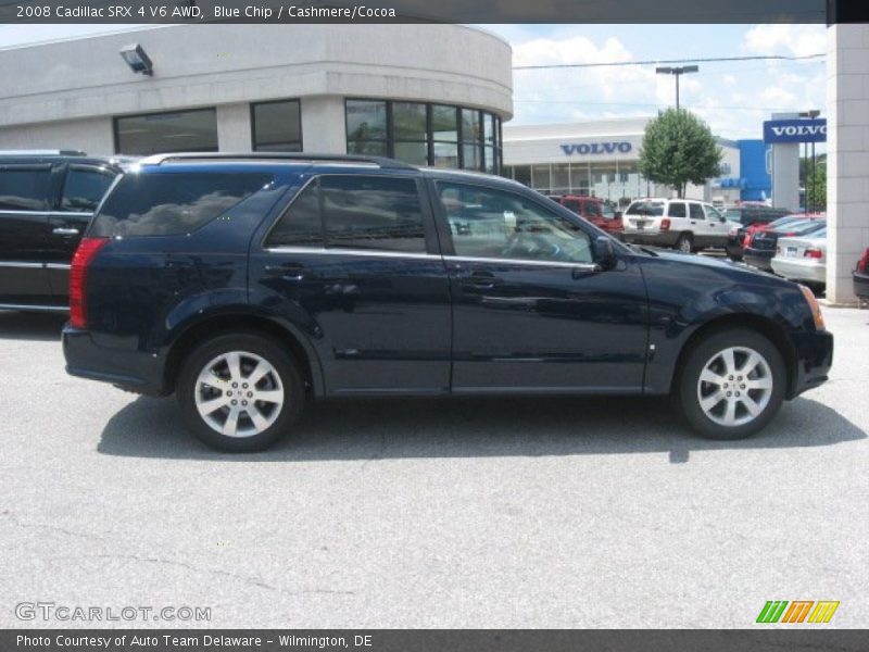 Blue Chip / Cashmere/Cocoa 2008 Cadillac SRX 4 V6 AWD