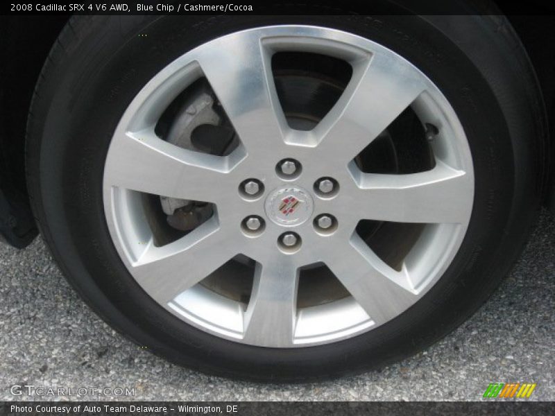 Blue Chip / Cashmere/Cocoa 2008 Cadillac SRX 4 V6 AWD
