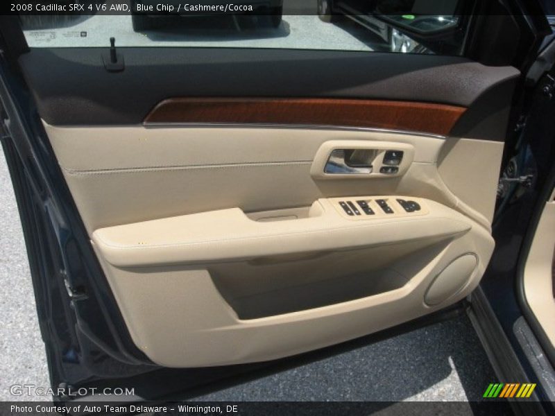 Blue Chip / Cashmere/Cocoa 2008 Cadillac SRX 4 V6 AWD