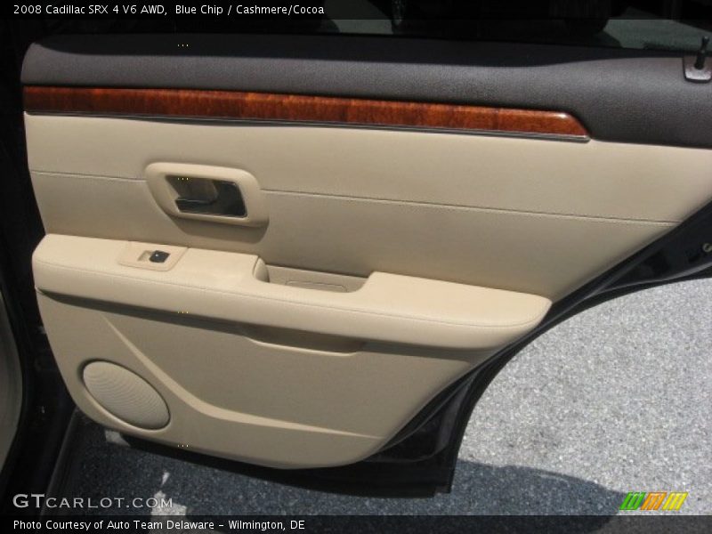 Blue Chip / Cashmere/Cocoa 2008 Cadillac SRX 4 V6 AWD