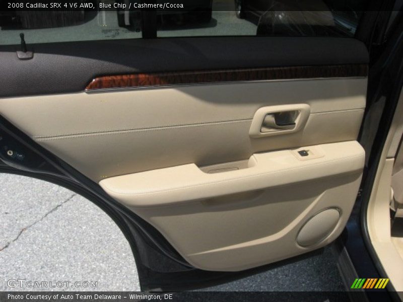 Blue Chip / Cashmere/Cocoa 2008 Cadillac SRX 4 V6 AWD