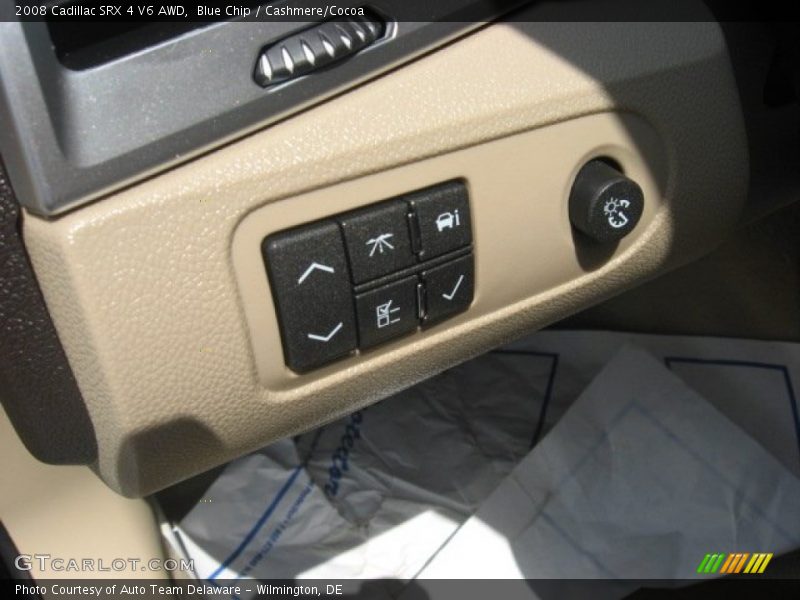 Blue Chip / Cashmere/Cocoa 2008 Cadillac SRX 4 V6 AWD