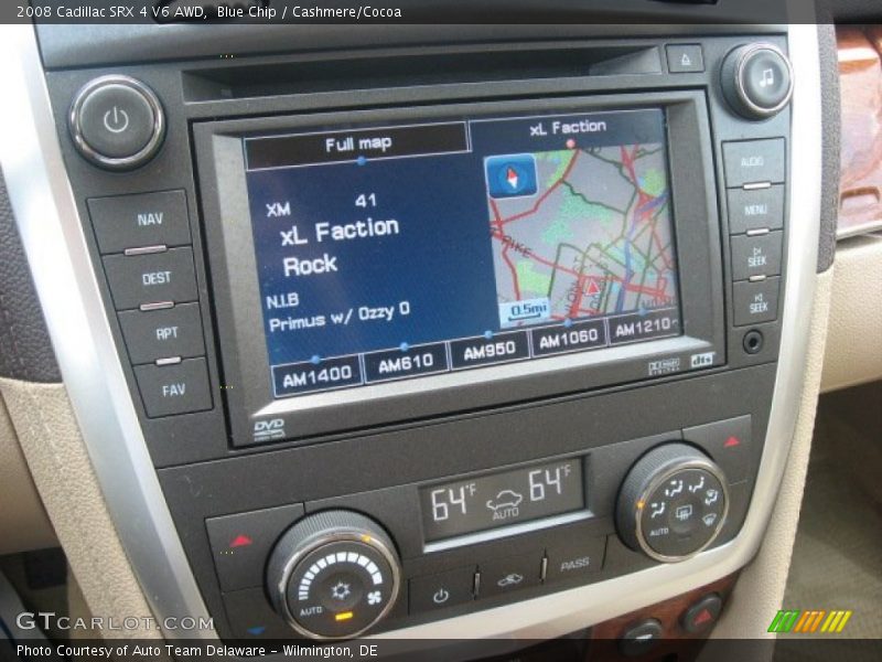 Blue Chip / Cashmere/Cocoa 2008 Cadillac SRX 4 V6 AWD