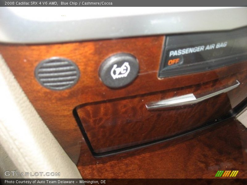 Blue Chip / Cashmere/Cocoa 2008 Cadillac SRX 4 V6 AWD