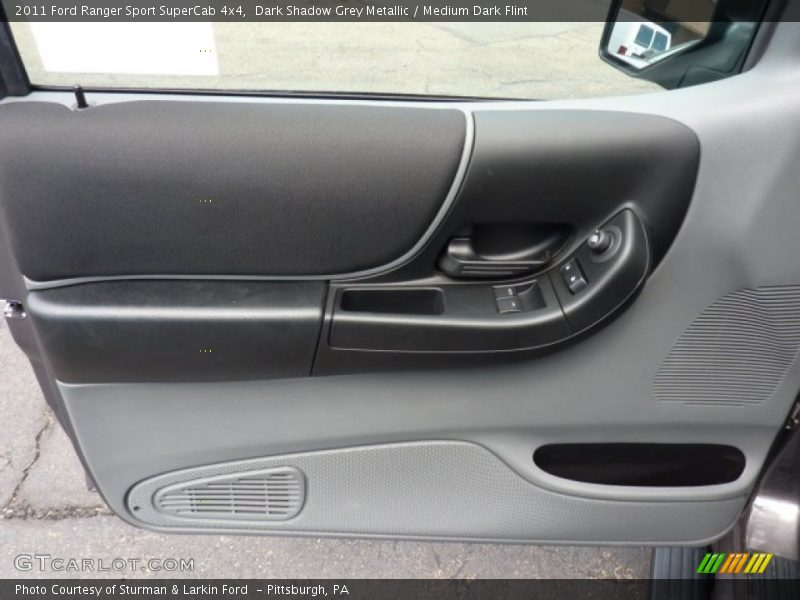 Dark Shadow Grey Metallic / Medium Dark Flint 2011 Ford Ranger Sport SuperCab 4x4