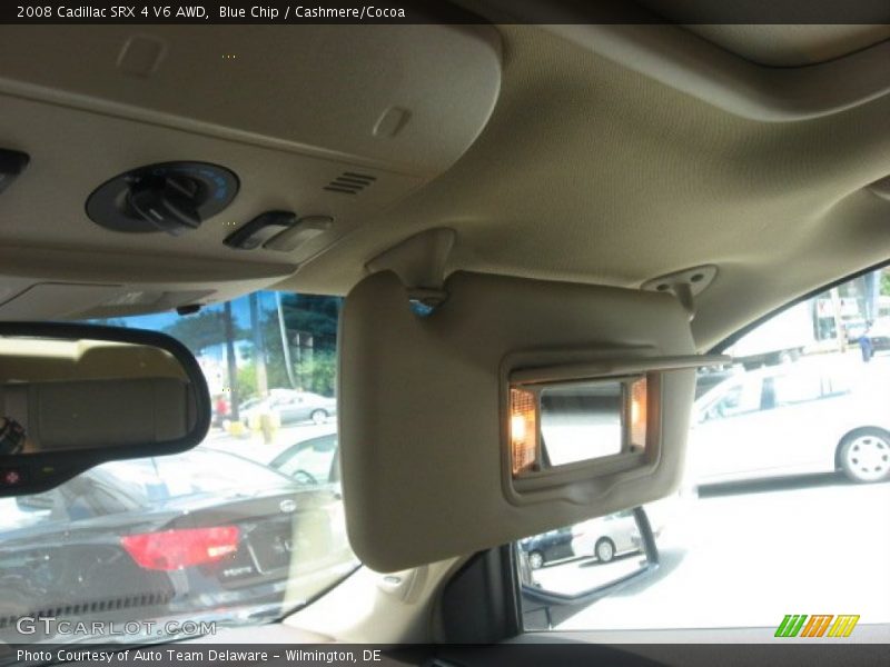 Blue Chip / Cashmere/Cocoa 2008 Cadillac SRX 4 V6 AWD
