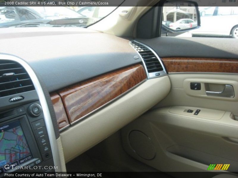 Blue Chip / Cashmere/Cocoa 2008 Cadillac SRX 4 V6 AWD