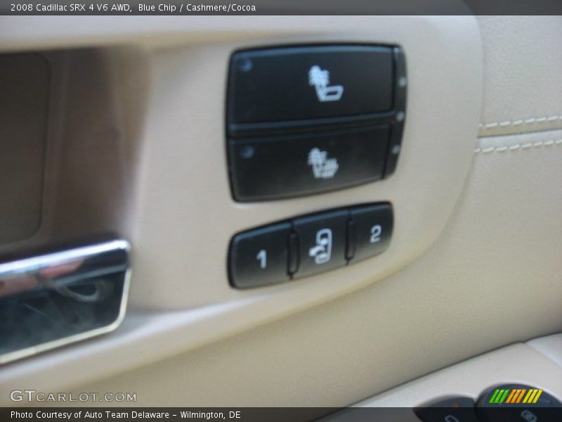 Blue Chip / Cashmere/Cocoa 2008 Cadillac SRX 4 V6 AWD
