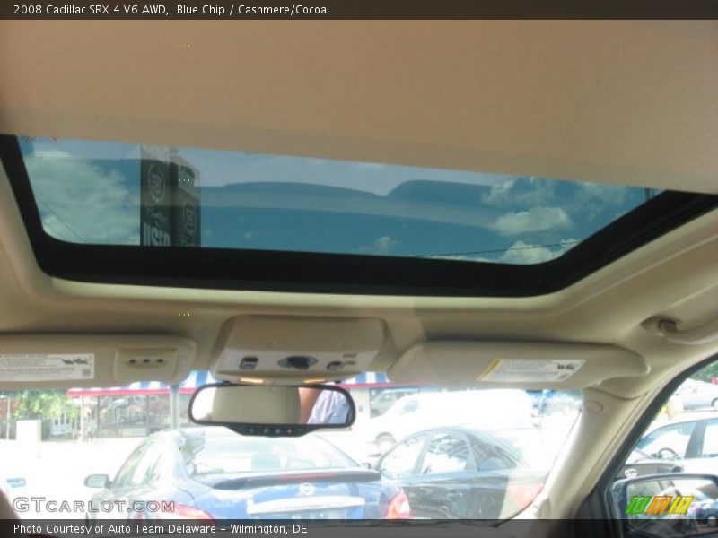 Blue Chip / Cashmere/Cocoa 2008 Cadillac SRX 4 V6 AWD