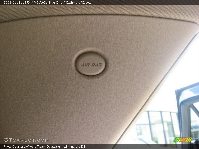 Blue Chip / Cashmere/Cocoa 2008 Cadillac SRX 4 V6 AWD