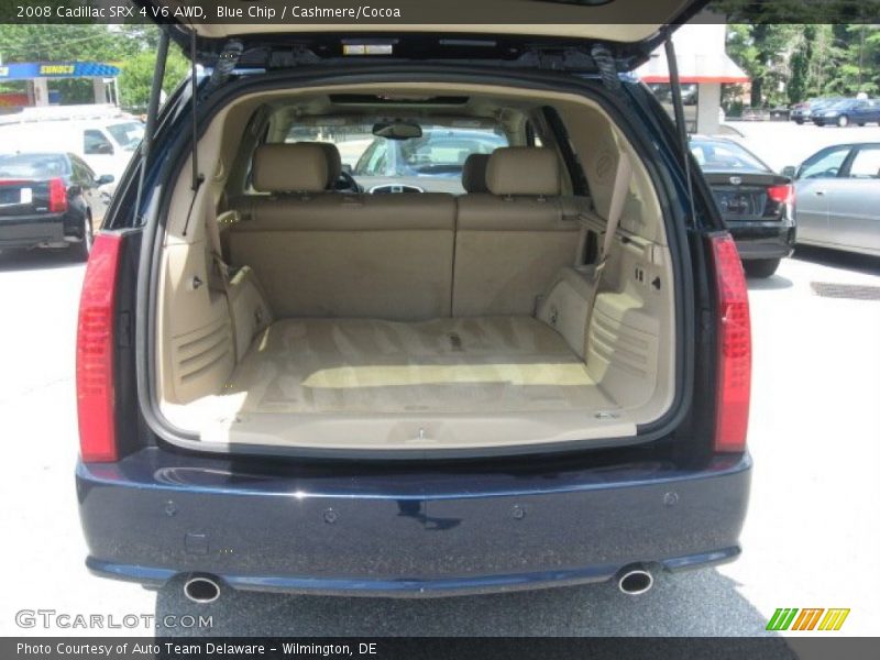 Blue Chip / Cashmere/Cocoa 2008 Cadillac SRX 4 V6 AWD