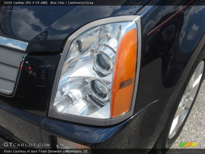 Blue Chip / Cashmere/Cocoa 2008 Cadillac SRX 4 V6 AWD