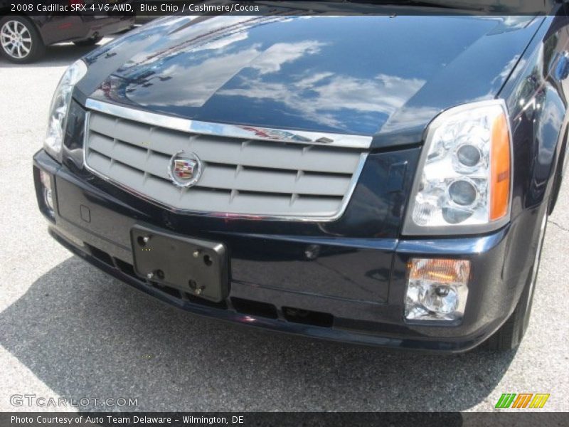Blue Chip / Cashmere/Cocoa 2008 Cadillac SRX 4 V6 AWD