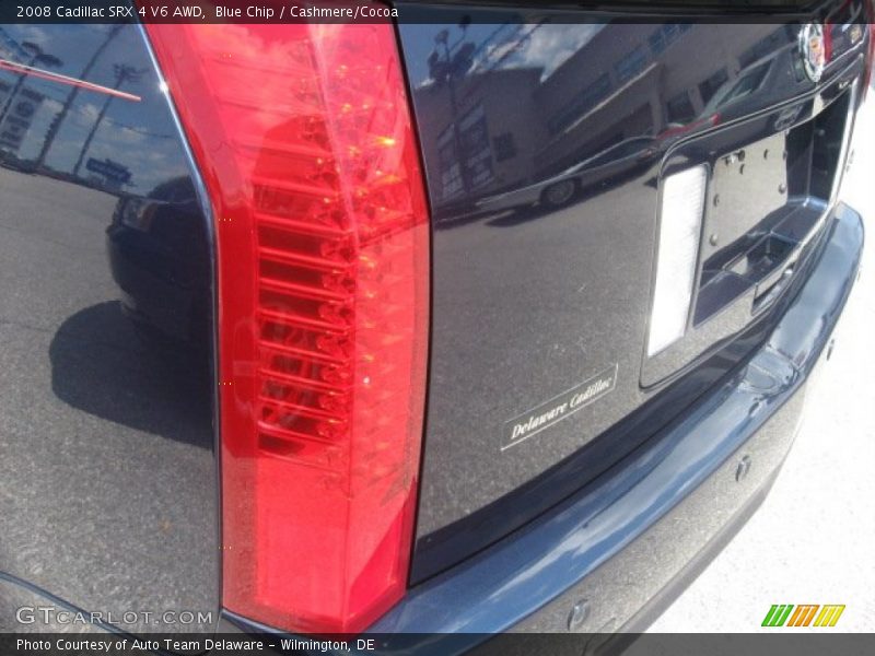 Blue Chip / Cashmere/Cocoa 2008 Cadillac SRX 4 V6 AWD