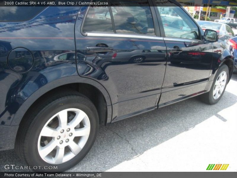 Blue Chip / Cashmere/Cocoa 2008 Cadillac SRX 4 V6 AWD