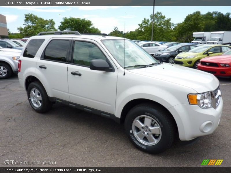 White Suede / Camel 2011 Ford Escape XLT 4WD