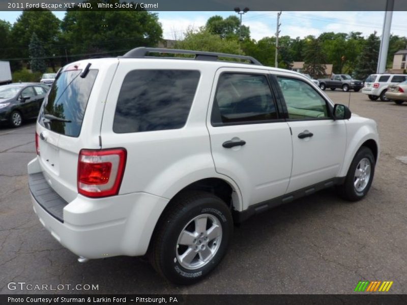 White Suede / Camel 2011 Ford Escape XLT 4WD