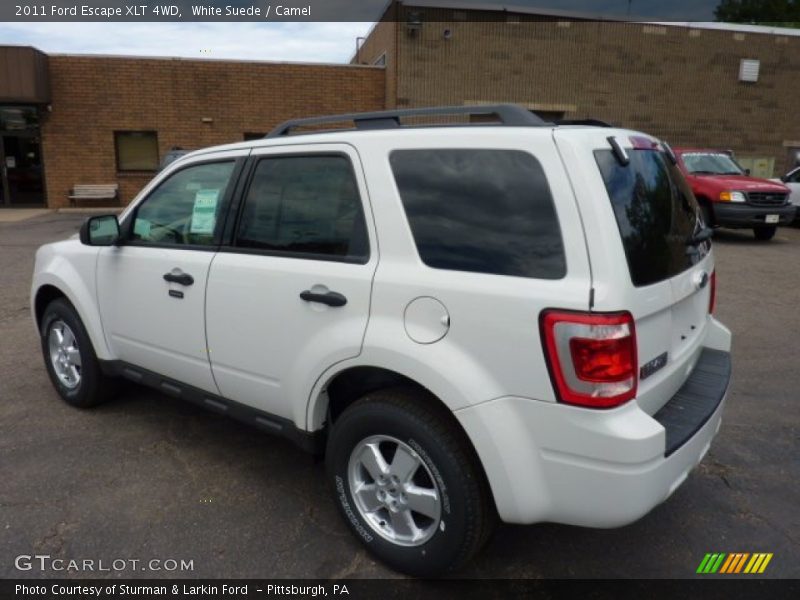 White Suede / Camel 2011 Ford Escape XLT 4WD