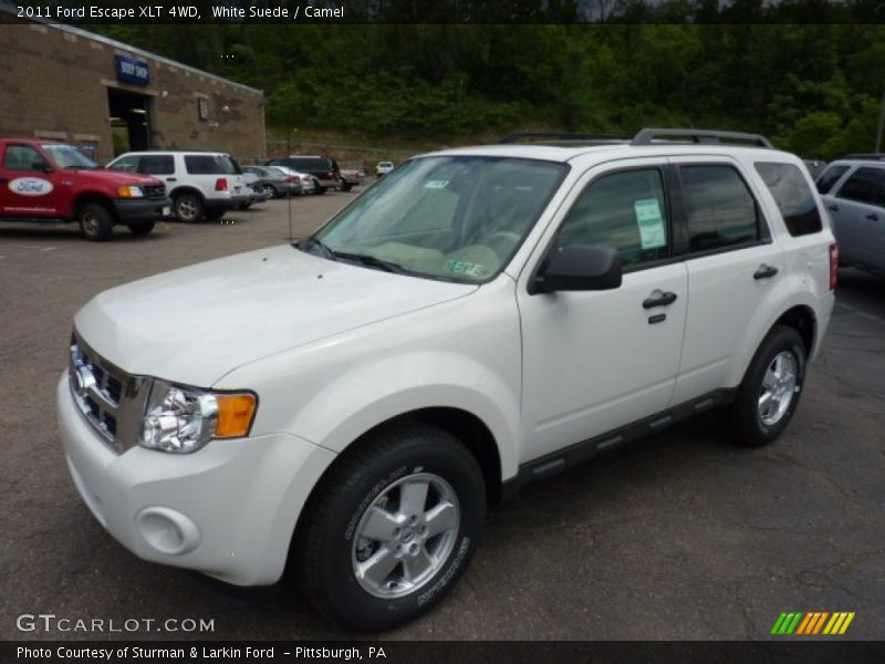White Suede / Camel 2011 Ford Escape XLT 4WD