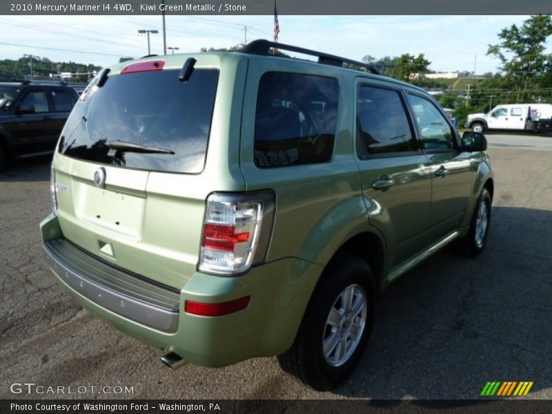 Kiwi Green Metallic / Stone 2010 Mercury Mariner I4 4WD
