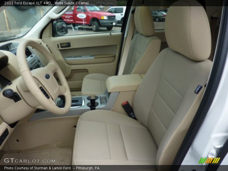 White Suede / Camel 2011 Ford Escape XLT 4WD