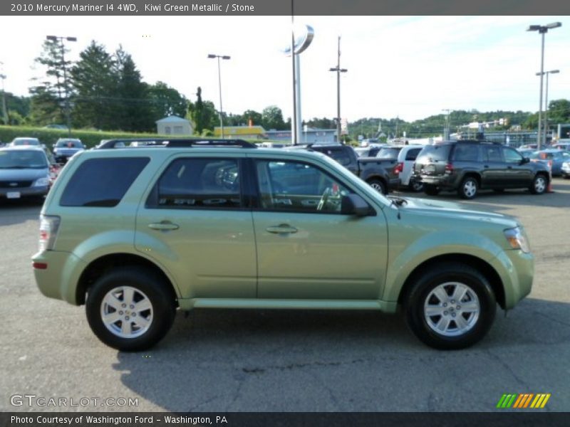 Kiwi Green Metallic / Stone 2010 Mercury Mariner I4 4WD