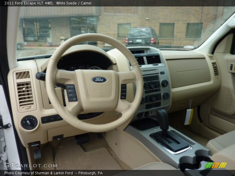 White Suede / Camel 2011 Ford Escape XLT 4WD