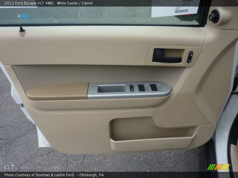 White Suede / Camel 2011 Ford Escape XLT 4WD