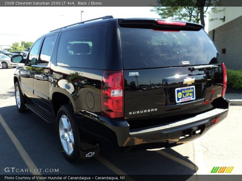 Black / Ebony 2008 Chevrolet Suburban 1500 LT 4x4