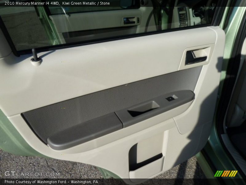 Kiwi Green Metallic / Stone 2010 Mercury Mariner I4 4WD