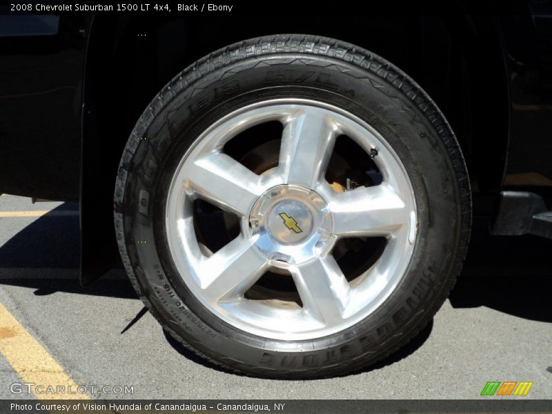 Black / Ebony 2008 Chevrolet Suburban 1500 LT 4x4